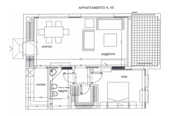 MONACO FONTVIEILLE DONATELLO 2 PIÈCES 59 m² MIXTE CAVE